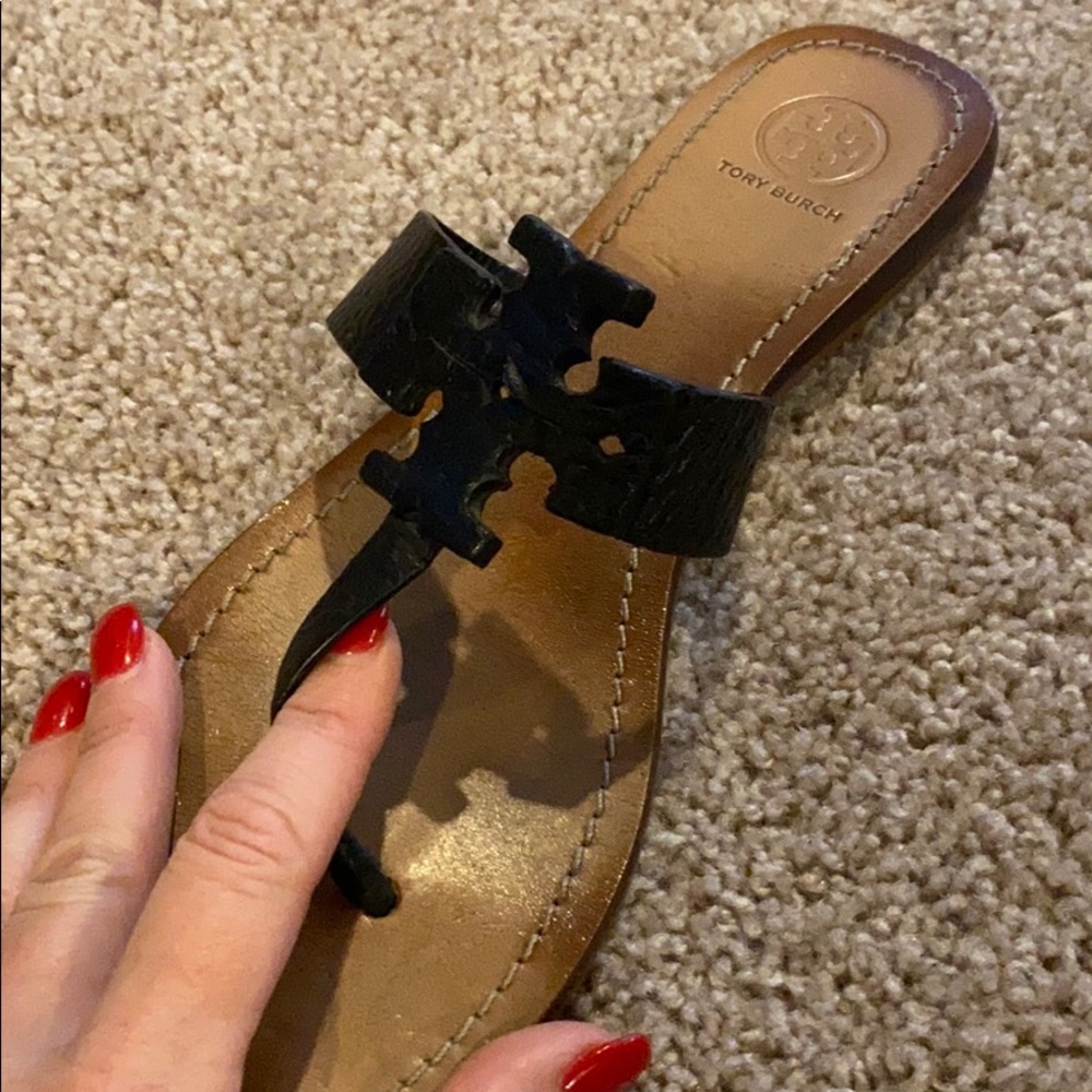 Tory Burch sandals 8.5 black